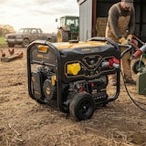 thumbnail of Groupe électrogène 8.0kVA 18CV 230V/400V Démarrage éléctrique / manuel AVR, 25L, Maison Chantier VITO