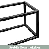 thumbnail of DELUKE® Blumenständer Holz LURI - 70cm hoch, MDF, Metallgestell | Dekoständer für Blumen Pflanzenregal Pflanzenständer