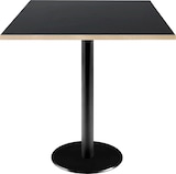 thumbnail of RestooTab - Tisch Rome 70x70cm Dekor schwarz Kanten in Holzoptik