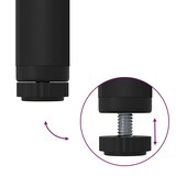 thumbnail of vidaXL Kleiderständer Schwarz 60 x 53 x 155 cm Stahl