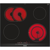 thumbnail of Siemens ET675FNP1E hobs Negro, Acero inoxidable Integrado Cerámico 4 zona(s)