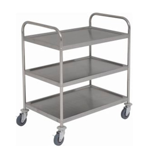 Carro Catering Inox Com 3 Estantes