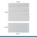 thumbnail of Inoverse Papierhandtücher 3.000 Blatt, Falthandtücher, Papiertücher, Einweghandtücher, Handtuchpapier ZZ-falz, 25x23 cm, Weiß