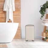 thumbnail of Papelera / cubo de basura CLEAN BEVA 30L beige hjh OFFICE