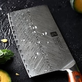 thumbnail of XinZuo - Damast-Hackbeil (Chinesisches Kochmesser) - B27 Yi Serie