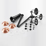 thumbnail of Lampione 3 luci in alluminio palo telescopico illuminazione esterno Apollo