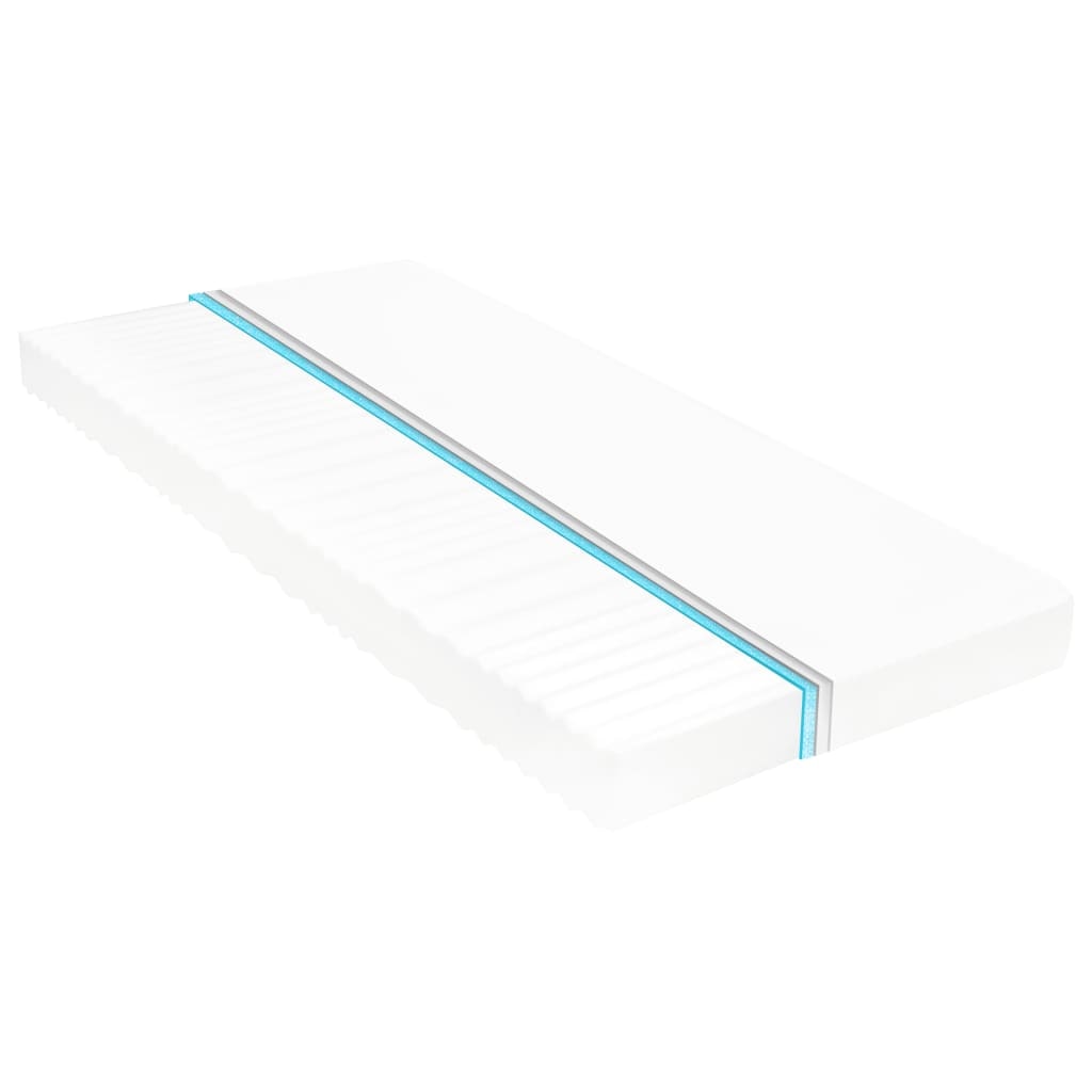 vidaXL Matratze 160 x 200 cm 7 Zonen PU Schaum 10 cm H2 H3