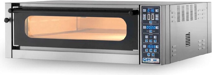 Forno Pizza Professionale ME6G Girato Sovrapponibile - 6 x Ø 34 cm