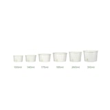 thumbnail of MONOUSO - Coppetta di Carta Ecologica per Gelato 310ml (50 Pezzi)