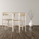 thumbnail of Set Tavolo Bar Con 2 Sedie Mod. PORTOFINO colore beige e rovere chiaro by Yelloo