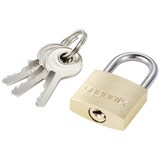 thumbnail of Sygonix SY-5045280 Vorhängeschloss 19.7 mm verschieden schließend Goldgelb Schlüsselschloss