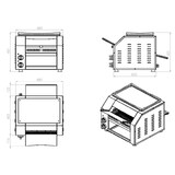 thumbnail of Toaster Convoyeur - 400 Tranches - CombiSteel