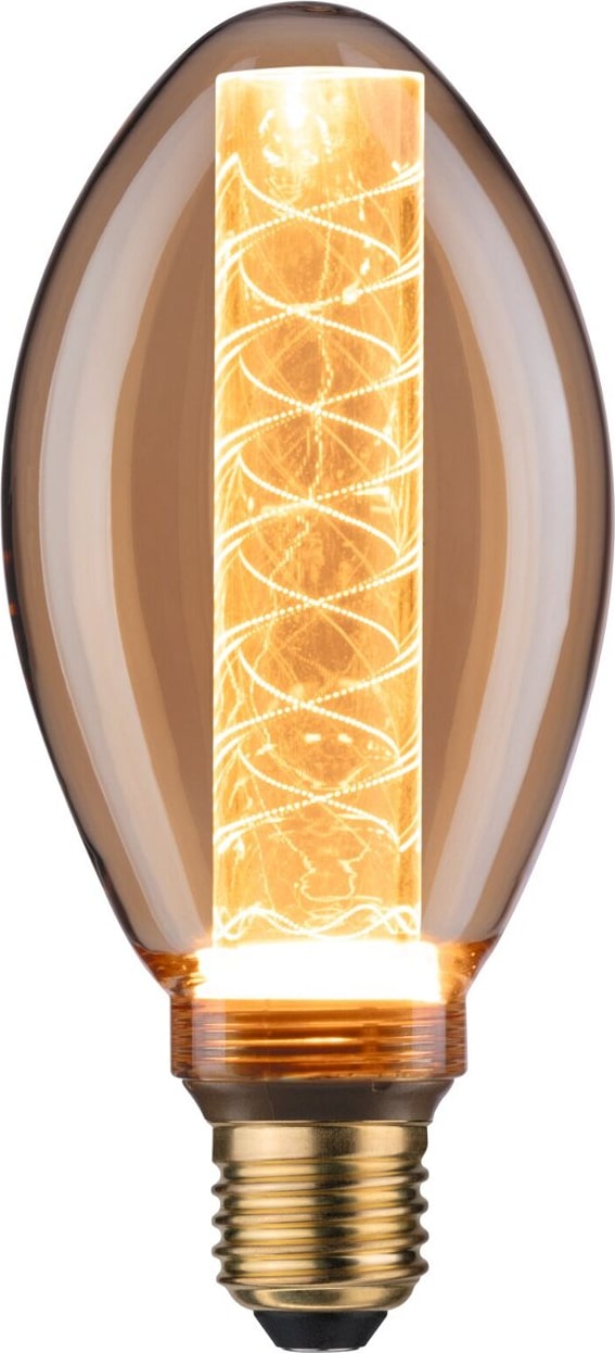 Paulmann Inner Glow Edition LED Birne Innenkolben Spiralmuster E27 230V 230lm 4W 1800K  Gold 28600
