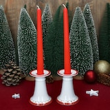 thumbnail of 2er Set Weihnachtstraum Kerzenständer Höhe 10,7 cm aus Porzellan