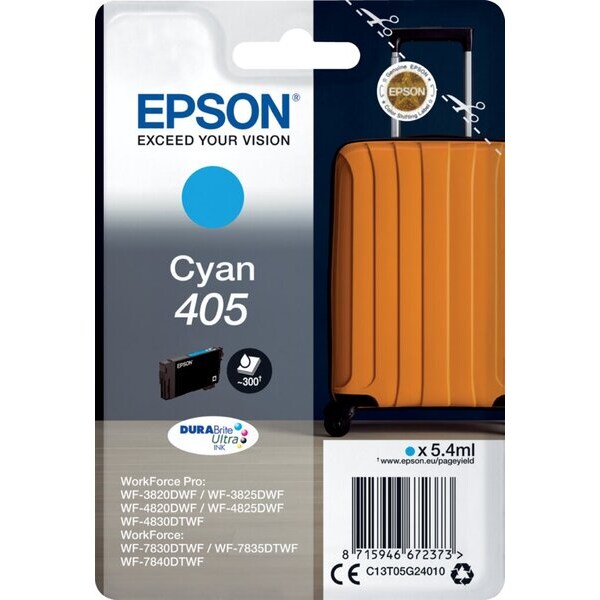 Epson Ink 405 Cyan (c13t05g24010)
