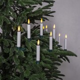 thumbnail of LED Baumkerzen 10 Weihnachtskerzen Clip Baumbeleuchtung kabellos Fernbedienung