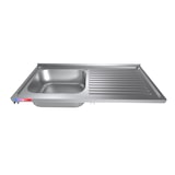 thumbnail of Gasfrit - Fregadero con cubeta sin bastidor en acero inoxidable 1000 x 500 mm