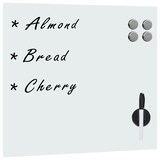 thumbnail of vidaXL Magnettafel Wandmontage Glas 60x60 cm