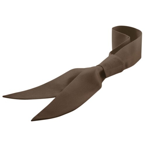 107 - Servicekrawatte : toffee 65% Polyester 35%Baumwolle 220 g/m²