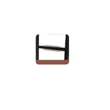 thumbnail of Estante de escritorio COSTWAY, estructura metálica, estante de mesa con tablero perforado, estante de escritorio para monitores de 32 pulgadas