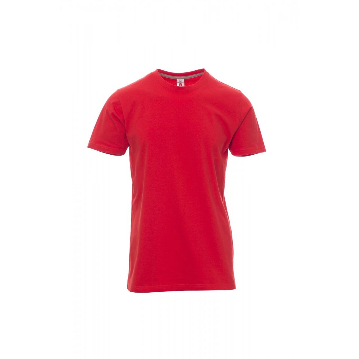 PAYPER T-Shirt SUNRISE – Kurzarm-Shirt aus Baumwolle mit Rundhalsausschnitt und angenehmer Passform rot XL