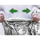 thumbnail of Notfall-Rettungsdecke – 160x210 cm Gold– Wärmefolie für Erste Hilfe, Sonnenschutz, Survival, Camping, Wind- Wasserdicht, Einzeln verpackt - 5 Stück