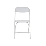 thumbnail of Silla plegable, resistente al clima, máx. 120 kg, blanco