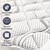 thumbnail of The White Stone Topper 90 x 190 cm | Ergonomische Matratzenauflage | Soft-Vlies | 5 cm hoch | Atmungsaktiv & Anti-Milben