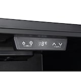 thumbnail of PKM wijnkoelkast WKS52-2, 124 liter netto inhoud, automatisch ontdooiproces