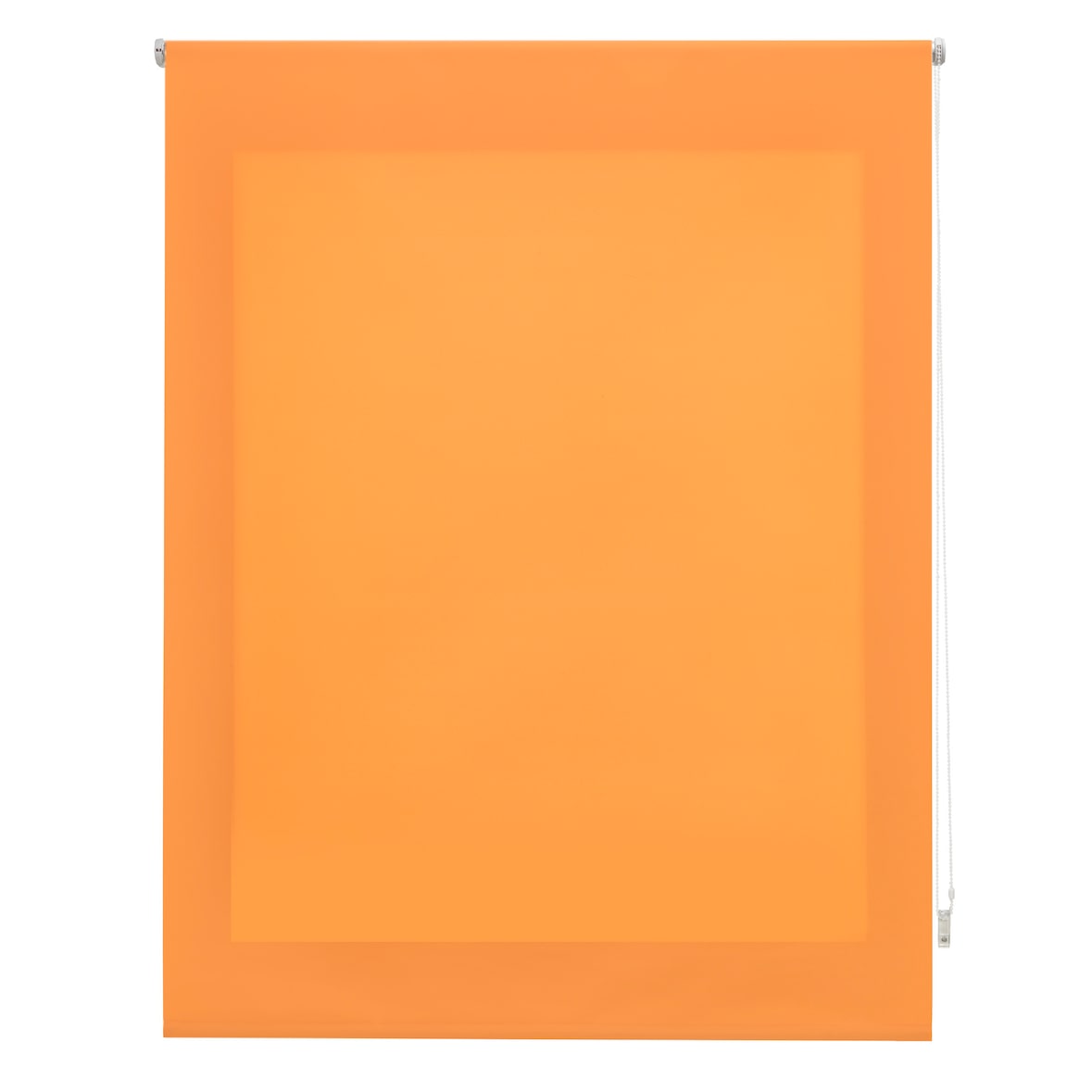 Estor enrollable translucido 140x250 cm poliéster Naranja Naturals