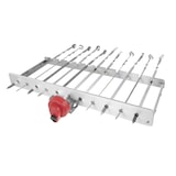 thumbnail of Rambo Grillaufsatz 3.0 mit Motor und Spieße für Elektrogrill Standgrill Schaschlikgrill Mangal, passt auf fast jeden Grill, Spießdreher