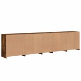 thumbnail of vidaXL Sideboard mit LED-Leuchten Räuchereiche 283x37x67 cm