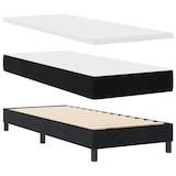 thumbnail of vidaXL Boxspringbett mit Kopfteil Schwarz 200 x 80 cm Samt
