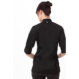 thumbnail of Chef Works® HARTFORD Damenkochjacke der Essential Collection - COOL VENT BCWLZ005 Schwarz XL