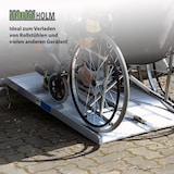 thumbnail of TRUTZHOLM Rollstuhlrampe klappbar Alu 122 cm Traglast 272 kg Auffahrrampe geriffelt