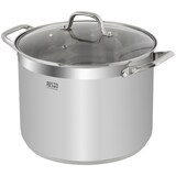 thumbnail of Resto Libra 92008 Stielkasserolle 13 l Ø 28 cm – Edelstahl 18/10 mit Glasdeckel – Induktionsgeeignet – Mit Messskala und Kapselboden