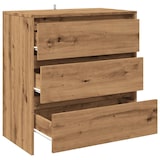 thumbnail of Helloshop26 - Buffet Sideboard Kommode Kleiderschrank Aufbewahrungsmöbel Organizer für Küche Wohnzimmer Lounge handgefertigt 70 x 02_0030819