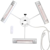 thumbnail of VASNER Umbrella X30 Schirm Heizstrahler Silber 3000 Watt für Sonnenschirm mit Stangen-Durchmesser 40 – 80 mm