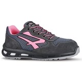 thumbnail of U-Power - Baskets de sécurité basses pour femmes légères et respirantes CHERRY - Environnements secs - S1P SRC Gris / Rose Taille 37