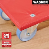 thumbnail of WAGNER Transporthilfe ANTI-RUTSCH - 57,5 x 30 x 14 cm, Bespannung&Rollen ultrasoft Ø 100 mm, Tragkraft 400 kg - 20139601