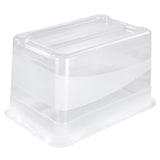 thumbnail of Keeeper Cornelia Juego de 2 Cubos de Almacenaje con Tapa 52L de Plástico en color Transparente