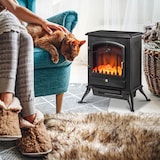 thumbnail of HOMCOM Chimenea Eléctrica Vertical 45x28x54 cm 1000/2000W Efecto Leña Ardiendo(Tipo 5)