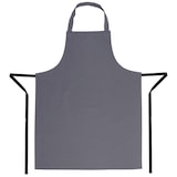 thumbnail of Gastronoble Whites Latzschürze aus Polybaumwolle kohlegrau