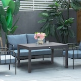 thumbnail of Outsunny Tavolo da Giardino Allungabile 8-10 Persone in Alluminio