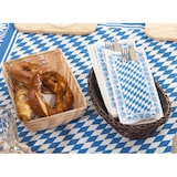 thumbnail of Sovie HORECA Tischdecke Bavaria in blau aus Linclass® Airlaid 80 x 80 cm, 4x20 Stück