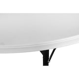 thumbnail of METRO PROFESSIONAL Mesa alta plegable para banquetes Pamua, acero, tablero HDPE, Ø 180 x 74 cm, blanco