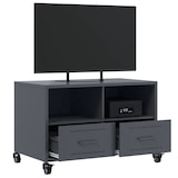thumbnail of vidaXL TV-Schrank Anthrazit 68x39x43,5 cm Stahl