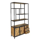 thumbnail of Standregal Bücherregal Regal 98x190x36cm Liverpool Metall-Gestell