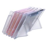 thumbnail of Exacompta 60258D 1x Display-Set mit 5 Fächern für A4 hoch - Transparent