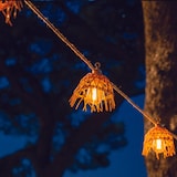 thumbnail of Lumisky MINI HAWAI 10 LED 8M Solar-Lichterkette Seil Braun